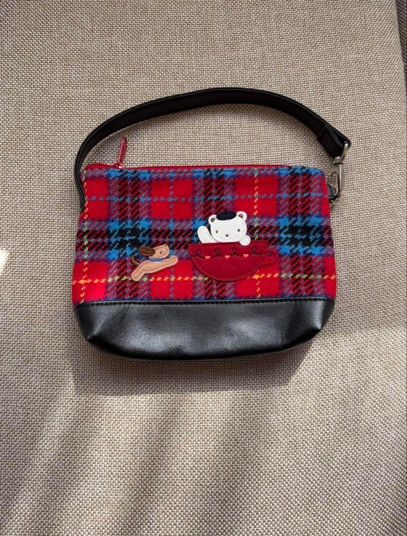 新品未開封 ファミリア×宝塚 限定コラボ ミニデニムバッグ ファミリア